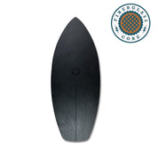 Leichtes SurfStyle Balance Board mit Fiberglas-Kern, leicht gebogen und flexibel