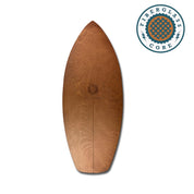 Leichtes SurfStyle Balance Board mit Fiberglas-Kern, leicht gebogen und flexibel 