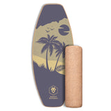Allrounder Balance Board Set - Design: Palm Trees