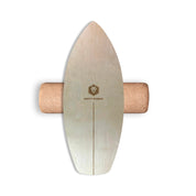 Lightweight surf style balance board with fiberglass core - Nature
