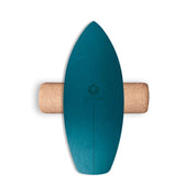 Lightweight Surf Style Balance Board with Fiberglass Core - Teal