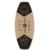 DAFFY Boards Allrounder Balance Board mit Rolle im Ride any Beige Design