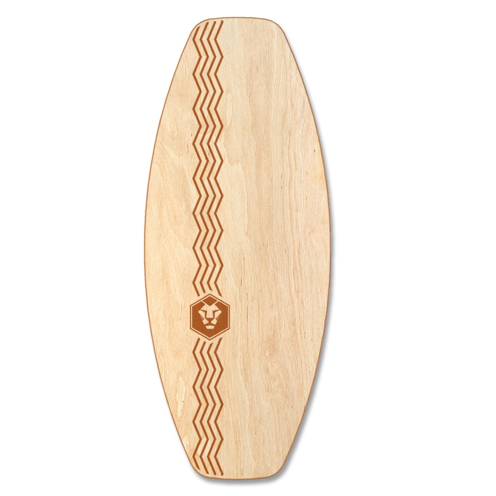 DAFFY Boards Allrounder Balance Board mit Rolle im Tape Design 