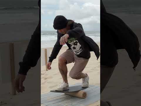 Surf Style Balance Board - Design: Black