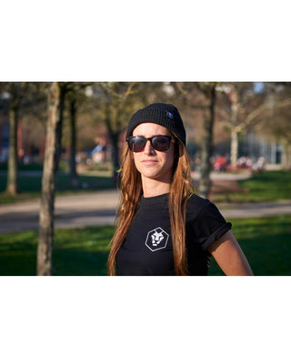 SKATE BEANIE - BLACK -  Wackelbrett für Fitness: Dieses Wackelbrett ist ideal für Fitnessbegeisterte, die ihre Stabilität und Kernkraft verbessern wollen. 