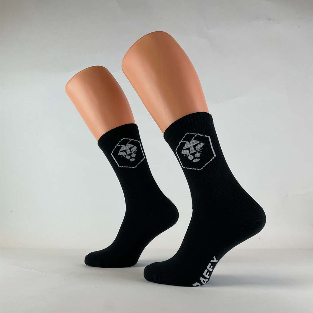 SOCKEN - LION - SCHWARZ -  Wackelbrett für Fitness: Dieses Wackelbrett ist ideal für Fitnessbegeisterte, die ihre Stabilität und Kernkraft verbessern wollen. 